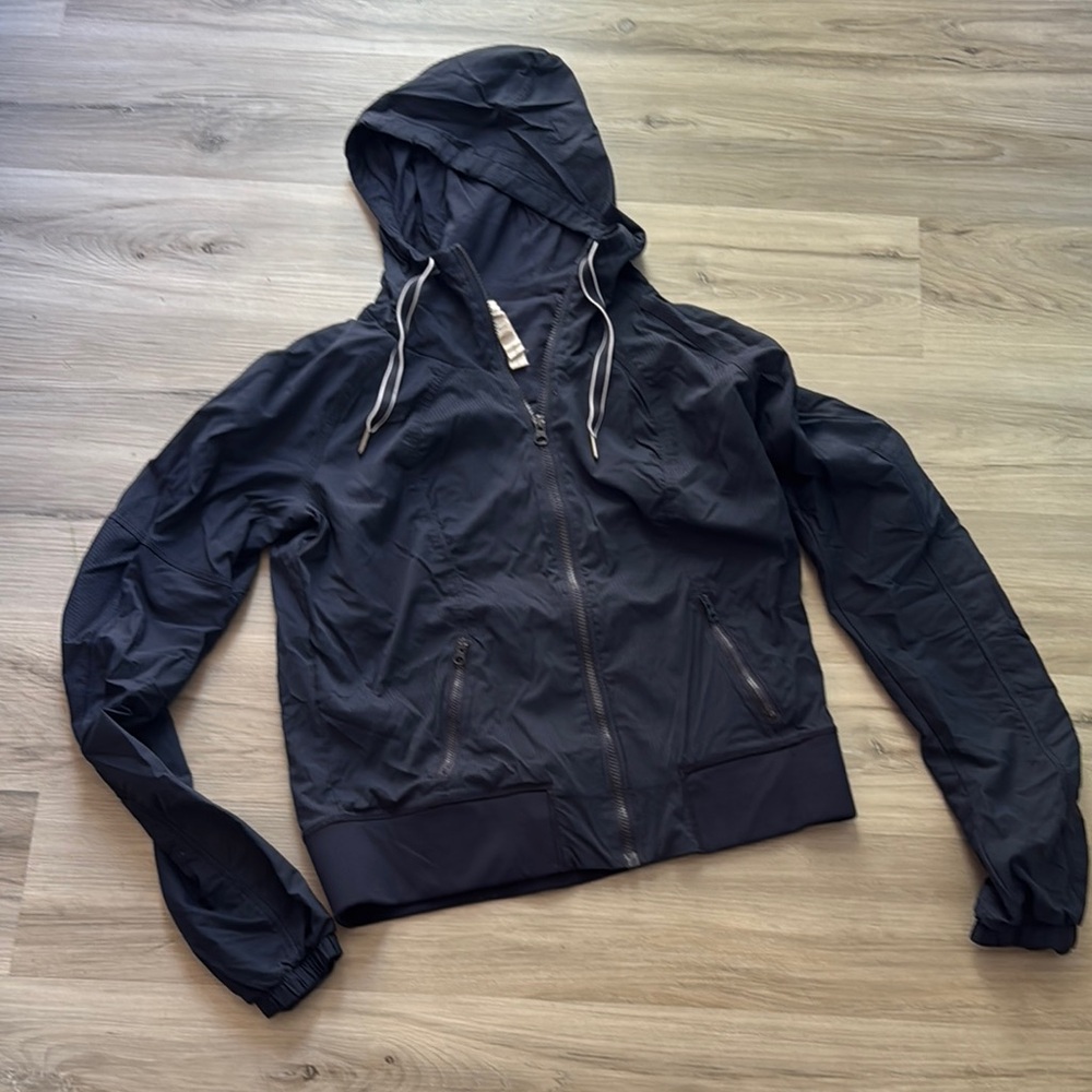 lululemon athletica Navy Hooded Sweatshirt